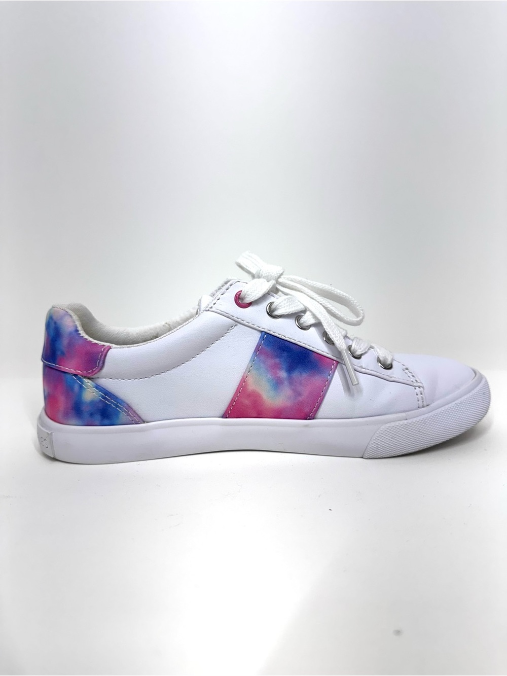 GBG G By Guess Colorblock Pink & Blue Tie Dye White Mover Sneakers Size 5.5 - Picture 12 of 16